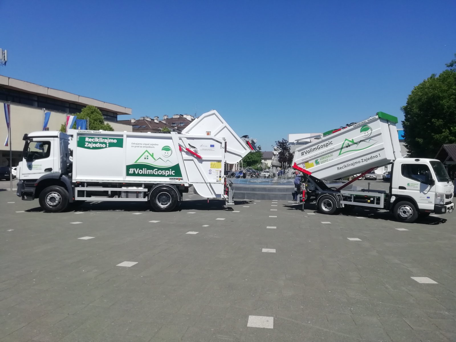 Utility Company Gospić Enriched With Two New Vehicles