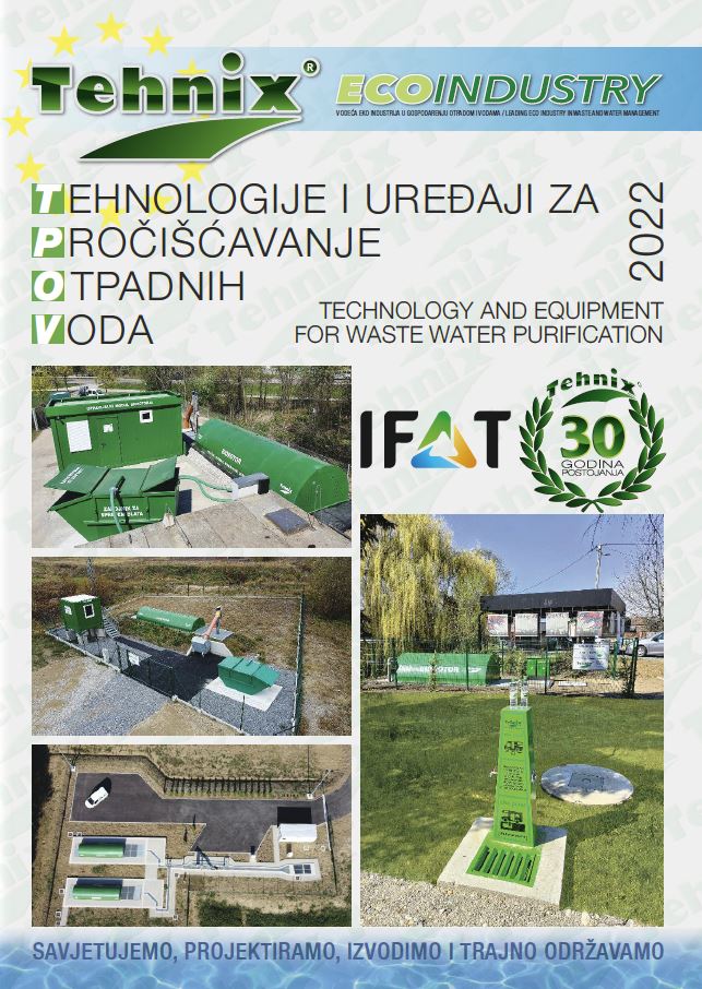 Novi katalog – Tehnologije i uređaji za pročišćavanje otpadnih voda 2022!