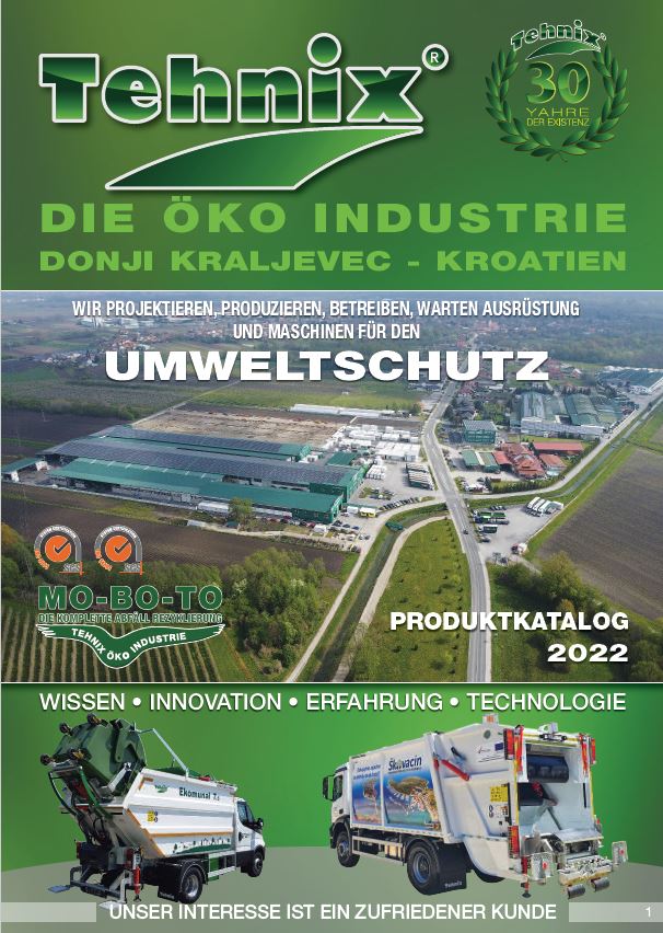 Neuer Grüner Katalog – Tehnix 2022!