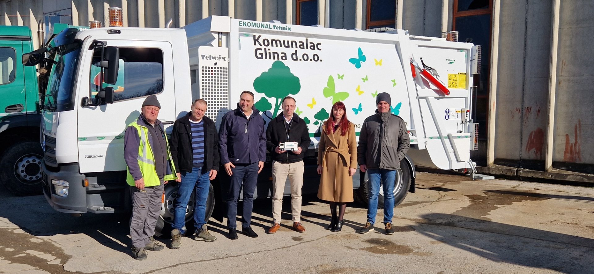 Municipal Company Komunalac Glina Acquired a New Vehicle
